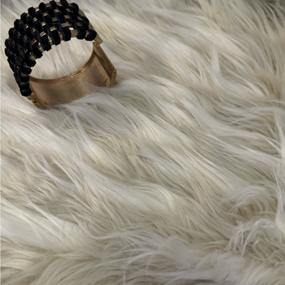 Black and gold bracelet
